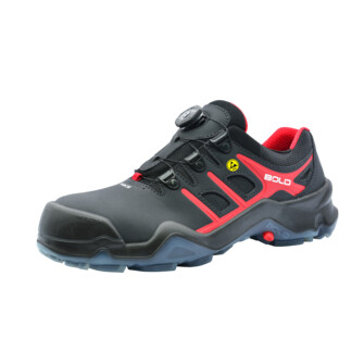 Herren - Sicherheitshalbschuh Targa 4 BVTP I SRC S3 ESD von der Firma HKS aus abriebfestem CORDURA