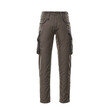 MASCOT® Bundhose Ingolstadt, Hosenbeine mit ergonomischer Passform und keilförmigen Einsätzen an der Innenseite der Beine und im Schritt (mit extra Verstärkung). Äußerst verschleißfeste Knietaschen aus CORDURA®-Gewebe