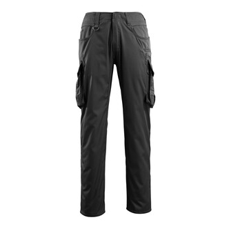 MASCOT® Bundhose Ingolstadt, Hosenbeine mit ergonomischer Passform und keilförmigen Einsätzen an der Innenseite der Beine und im Schritt (mit extra Verstärkung). Äußerst verschleißfeste Knietaschen aus CORDURA®-Gewebe