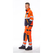 MASCOT® Latzhose Gosford, fluoreszierend, zweifarbig, dreifache Kappnähte an den Beinen und im Schritt, Hosenbeine sind ergonomisch geformt