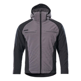 MASCOT® Unique Darmstadt Winterjacke, Atmungsaktiv, winddicht und wasserabweisend, Die einzigartige CLIMASCOT®-Isolierung wärmt effektiv, ist leicht, weich und lässt sich auf ein geringes Volumen komprimieren, Abnehmbare, gefütterte Kapuze, mit verstellbaren Elastikschnüren, Große Bewegungsfreiheit durch formgeschnittene Ärmel, Verbesserte Sichtbarkeit für das Umfeld mit Hilfe von Reflexeffekten