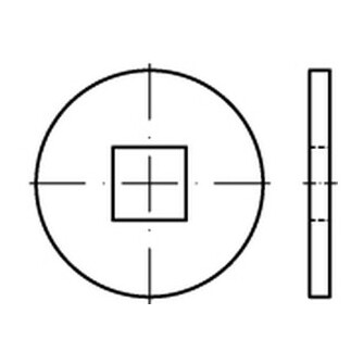 Scheiben DIN 440 / ISO 7094 V Stahl 11