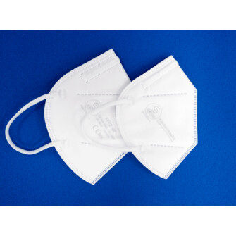 5 Stück Kinder Atemschutzmaske Sentias angelehnt an den FFP2 - Standard, "Made in Germany" Faltmaske zum Selbstschutz (1 Packung = 5 Stück)
