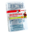 fischer Meister-Box UX: die praktische Aufbewahrung mit fischer Universaldübel UX 6 R, UX 8 R mit Schrauben und Haken