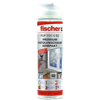 fischer 1K Pistolenschaum Grau PUP 500 G B2