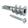fischer Gipskartondübel Metall GKM mit Spannplattenschraube 27