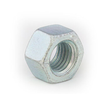 Sechskantmuttern ISO 4032 25CrMo4+QT / 1.7218 gal vz dickschichtpassiviert ohne Versiegelung galZn DiSP M 12 APZ 3.1 EN10204 DGRL