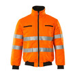 MASCOT® Safe Arctic Alaska Pilotjacke, Wasserabweisend, Kunstpelzfutter am Körper und Steppfutter in den Ärmeln, D-Ring für Schlüssel oder ID-Karten, Rippenbündchen an den Ärmeln und dem Saum