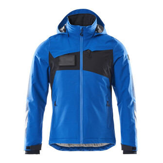 MASCOT® Accelerate Winterjacke mit CLIMASCOT®-Futter Winterjacke, Atmungsaktiv, wind- und wasserdicht mit getapten Nähten, Die einzigartige CLIMASCOT®-Isolierung wärmt effektiv, ist leicht, weich und lässt sich auf ein geringes Volumen komprimieren, Abnehmbare, gefütterte Kapuze, mit verstellbaren Elastikschnüren, Mit Reißverschluss und Wetterschutzleiste innen, die den Wind abhält, Ärmel mit CORDURA®-Verstärkung