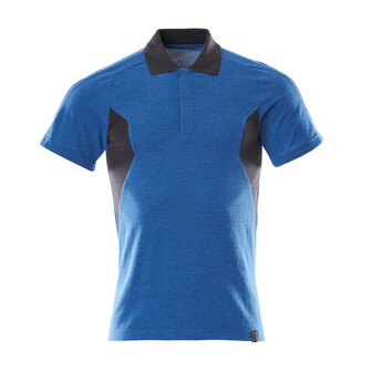 MASCOT® Polo-Shirt, moderne Passform,  Kräftige Qualität. Rippenbündchen am Kragen. Knopfleiste mit verdeckten Knöpfen. Nackenband. Druck an verschiedenen Teilen des Produktes