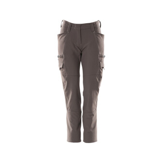 MASCOT® Bundhose, Damen-Passform, Diamond, Stretch, Hat ein wasserabweisendes Finish. Vier-Wege-Stretchstoff mit geringem Gewicht und hoher Strapazierfähigkeit. Der Stoff ist fast nicht auf der Haut zu spüren, da die Taschen im Design integriert sind