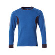 MASCOT® Accelerate Sweatshirt, moderne Passform, kräftige Qualität, gebürstete Innenseite, Rippenbündchen am Hals, an der Unterkante und an den Handgelenken, Druck an verschiedenen Teilen des Produktes.