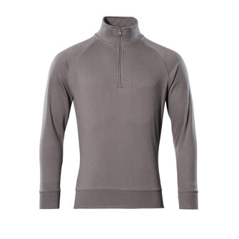 MASCOT® Crossover Nantes Sweatshirt, Durch die gebürstete Innenseite warm und weich zu tragen, Moderne, körpernahe Passform mit viel Bewegungsfreiheit, Reißverschluss am Hals, Die Nähte im Nacken sind mit einem weichem, gepolstertem Material verdeckt, so dass diese nicht stören