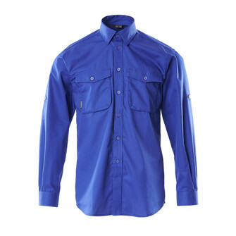 MASCOT® Crossover Mesa Hemd, Moderne, körpernahe Passform mit viel Bewegungsfreiheit, Knopfleiste, Kragen mit verdecktem Button-Down, Ärmel können hochgekrempelt und mit Knopf befestigt werden, Verstärkte Ärmelschlitze, Regulierbare Manschetten