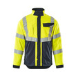 MASCOT® Multisafe Arbeitsjacke Biel, zweifarbig, Fluoreszierend und mit Reflexschulterstreifen sowie schrägverlaufenden Reflexen, antistatisch, flammhemmend und mit Säureschutz, Schmutzabweisend