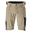MASCOT® Advanced Shorts, ULTIMATE STRETCH Shorts, Der multifunktionelle Stretchstoff kombiniert ein niedriges Gewicht mit sehr hoher Strapazierfähigkeit und ist darüber hinaus wasserabweisend, Der Stretchstoff ist in alle Richtungen elastisch und bietet eine unübertroffene Bewegungsfreiheit, wo nichts spannt oder stört, Anatomisch geschnittener Bund, bequem in allen Arbeitspositionen, Zollstocktasche aus CORDURA® Gewebe mit extra Taschen