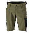 MASCOT® Advanced Shorts, ULTIMATE STRETCH Shorts, Der multifunktionelle Stretchstoff kombiniert ein niedriges Gewicht mit sehr hoher Strapazierfähigkeit und ist darüber hinaus wasserabweisend, Der Stretchstoff ist in alle Richtungen elastisch und bietet eine unübertroffene Bewegungsfreiheit, wo nichts spannt oder stört, Anatomisch geschnittener Bund, bequem in allen Arbeitspositionen, Zollstocktasche aus CORDURA® Gewebe mit extra Taschen