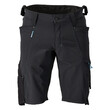 MASCOT® Advanced Shorts, ULTIMATE STRETCH Shorts, Der multifunktionelle Stretchstoff kombiniert ein niedriges Gewicht mit sehr hoher Strapazierfähigkeit und ist darüber hinaus wasserabweisend, Der Stretchstoff ist in alle Richtungen elastisch und bietet eine unübertroffene Bewegungsfreiheit, wo nichts spannt oder stört, Anatomisch geschnittener Bund, bequem in allen Arbeitspositionen, Zollstocktasche aus CORDURA® Gewebe mit extra Taschen