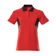 MASCOT® Polo-Shirt, Damen, Damen-Passform. Kräftige Qualität. Rippenbündchen am Kragen. Knopfleiste mit verdeckten Knöpfen. Nackenband. Druck an verschiedenen Teilen des Produktes.