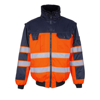 MASCOT® Pilotjacke Livigno, mit herausnehmbarem Kunstpelzfutter, wasserabweisend