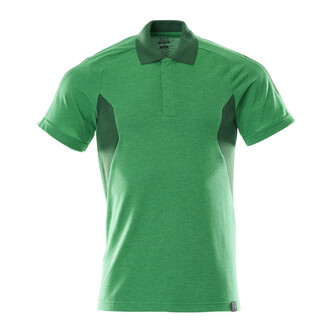 MASCOT® Polo-Shirt, moderne Passform,  Kräftige Qualität. Rippenbündchen am Kragen. Knopfleiste mit verdeckten Knöpfen. Nackenband. Druck an verschiedenen Teilen des Produktes