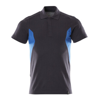 MASCOT® Polo-Shirt, moderne Passform,  Kräftige Qualität. Rippenbündchen am Kragen. Knopfleiste mit verdeckten Knöpfen. Nackenband. Druck an verschiedenen Teilen des Produktes