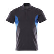 MASCOT® Polo-Shirt, moderne Passform,  Kräftige Qualität. Rippenbündchen am Kragen. Knopfleiste mit verdeckten Knöpfen. Nackenband. Druck an verschiedenen Teilen des Produktes