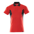 MASCOT® Polo-Shirt, moderne Passform,  Kräftige Qualität. Rippenbündchen am Kragen. Knopfleiste mit verdeckten Knöpfen. Nackenband. Druck an verschiedenen Teilen des Produktes