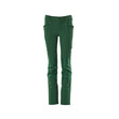 MASCOT® Hose, Schenkeltaschen, Stretch-Einsätze Teile des Produktes sind aus Stretchstoff. Kombination der leichten Stoffqualität 442 und des Vier-Wege-Stretchstoffs 511. Die Taschen sind im Design integriert. Doppelnaht an den Beinen und im Schritt. Niedrige Taille