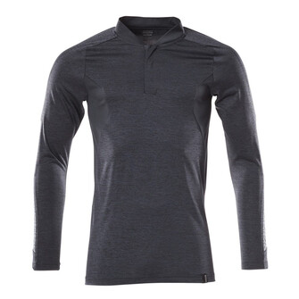 MASCOT® Accelerate Polo-Shirt mit COOLMAX® PRO, Langarm Polo-shirt, COOLMAX® sorgt für effektiven Feuchtigkeitstransport, hält den Körper trocken und verhindert Auskühlen, Moderne, körpernahe Passform mit viel Bewegungsfreiheit, Knopfleiste