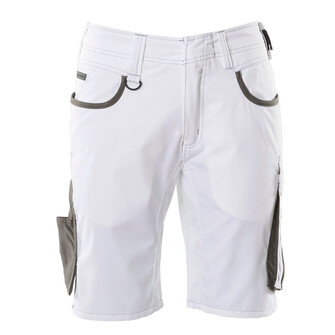 MASCOT® Unique Shorts, geringes Gewicht Shorts, Leichtes Material, besonders geeignet für warme Umgebungen, Strapazierfähige, dreifache Kappnähte an den Beinen und im Schritt verlängern die Lebensdauer des Produktes, Die niedrige Taille mit formgeschnittenem Bund sorgt dafür, dass die Hose alle Bewegungen des Körpers mitmacht