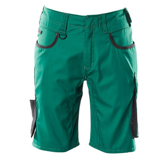 MASCOT® Unique Shorts, geringes Gewicht Shorts, Leichtes Material, besonders geeignet für warme Umgebungen, Strapazierfähige, dreifache Kappnähte an den Beinen und im Schritt verlängern die Lebensdauer des Produktes, Die niedrige Taille mit formgeschnittenem Bund sorgt dafür, dass die Hose alle Bewegungen des Körpers mitmacht