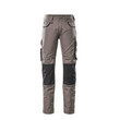 MASCOT® Unique Lemberg Hose, Strapazierfähige, dreifache Kappnähte an den Beinen und im Schritt verlängern die Lebensdauer des Produktes, Die niedrige Taille mit formgeschnittenem Bund sorgt dafür, dass die Hose alle Bewegungen des Körpers mitmacht, Super Passform mit ergonomisch geformten Beinen und keilförmigen Einsätzen an der Beininnenseite und im Schritt (mit extra Verstärkung), Mit CORDURA®-Gewebe verstärkte Knietaschen
