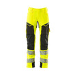 MASCOT® Accel. Safe Hose mt Knietaschen, ULTIMATE STRETCH Hose, Der Stretchstoff ist in alle Richtungen elastisch und bietet eine unübertroffene Bewegungsfreiheit, wo nichts spannt oder stört, Der multifunktionelle Stretchstoff kombiniert ein niedriges Gewicht mit sehr hoher Strapazierfähigkeit und ist darüber hinaus wasserabweisend, Das Produkt ist für Industriewäsche geeignet, Effektive Belüftung am Bein durch Reißverschluss am Oberschenkel, Zollstocktasche mit Kevlar®-Verstärkungen - besonders widerstandsfähig gegen spitze und scharfe Gegenstände, Vorbereitet für Hängetaschen 19450-126, die mit Knöpfen befestigt werden, Die Knietaschen aus strapazierfähigem CORDURA®-Gewebe sind regulierbar, so dass der Knieschutz immer optimal platziert ist, Zertifiziert für die Verwendung zusammen mit dem MASCOT-Kniepolstertyp SHORT oder LONG, da die Kniepolstertasche höhenverstellbar ist