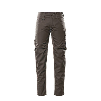 MASCOT® Bundhose Oldenburg,  Hosenbeine mit ergonomischer Passform und keilförmigen Einsätzen an der Innenseite der Beine und im Schritt (mit extra Verstärkung).  Inkl. schräger, geräumiger Schenkeltasche mit leicht zugänglicher Handytasche
