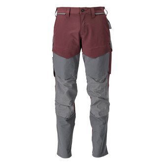 MASCOT® Customized Hose mit Knietaschen, ULTIMATE STRETCH Hose, Geringes Gewicht, hohe Strapazierfähigkeit und ULTIMATE STRETCH sorgen für viel Bewegungsfreiheit, Mit dem Click Pocket System lassen sich genau die gewünschten Hängetaschen befestigen, Verstellbare Knietaschen aus strapazierfähigem CORDURA® ermöglichen die optimale Platzierung der Kniepolster, Wasser- und schmutzabweisende Beschichtung