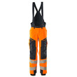 MASCOT® Accel. Safe Winterhose mit Knietaschen, CLIMASCOT® Winterhose, Atmungsaktiv, wind- und wasserdicht mit getapten Nähten, Äußerst strapazierfähig, Die einzigartige CLIMASCOT®-Isolierung wärmt effektiv, ist leicht, weich und lässt sich auf ein geringes Volumen komprimieren, Ergonomisch geschnittene Hosenbeine, die nach den natürlichen Bewegungen des Körpers geformt wurden, Zollstocktasche mit Kevlar®-Verstärkungen - besonders widerstandsfähig gegen spitze und scharfe Gegenstände, Die Knietaschen aus strapazierfähigem CORDURA®-Gewebe sind regulierbar, so dass der Knieschutz immer optimal platziert ist, Hochgezogenes Rückenteil stützt und bietet zusätzlichen Schutz vor Wind und Kälte im unteren Rückenbereich, Schneefang an der Beininnenseite hält Schnee und Schmutz draußen, Zertifiziert für die Verwendung zusammen mit dem MASCOT-Kniepolstertyp SHORT oder LONG, da die Kniepolstertasche höhenverstellbar ist