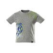 MASCOT® T-Shirt für Kinder, mit Druck, Runder Halsausschnitt. Rippenbündchen am Hals. Druck an verschiedenen Teilen des Produktes