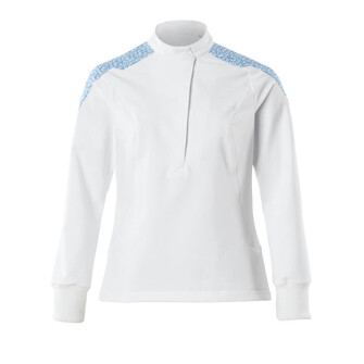 MASCOT® Food & Care Schlupfkasack, Damen, ULTIMATE STRETCH Schlupfskasack, Speziell für Damen designt und tailliert geschnitten, Das Produkt ist für Industriewäsche geeignet, Das Material ist undurchsichtig, Der Stretchstoff ist in alle Richtungen elastisch und bietet eine unübertroffene Bewegungsfreiheit, wo nichts spannt oder stört, Das multifunktionale Stretchgewebe vereint ein geringes Gewicht mit hoher Strapazierfähigkeit, Schnelltrocknend, Einsetzen von Namensschildern sowie HF-Chip und UHF-Chip möglich, Das Produkt entspricht den Grundsätzen von HACCP und ist nach DIN 10524 zugelassen