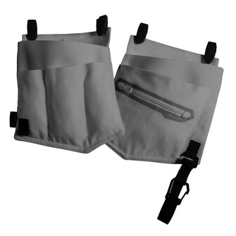 MASCOT® Customized Hängetaschen, Maler Hängetaschen, Kann einfach und individuell mit dem Click Pocket System an Hosen, Shorts und Dreiviertelhosen befestigt werden, Entwickelt in Zusammenarbeit mit Malern, um Ihre Anforderungen zu erfüllen, Taschen mit Platz für Pinsel usw und eine Schlaufe für Malerkrepp, die bei Bedarf an der anderen Tasche befestigt werden kann , Für mehr Stauraum einfach weitere Hängetaschen hinzufügen, Wenn das Wetter umschlägt, lassen sich die Hängetaschen ganz einfach von den langen Hosen abnehmen und an Dreiviertelhosen oder Shorts befestigen