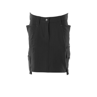 MASCOT® Accelerate Rock, Stretch, PEARL, 45 cm Röcke, Pearl Fit ist speziell für Frauen designt, die bei weniger als 20cm Unterschied zwischen ihrem Taillen- und Hüftmaß liegen, Der multifunktionelle Stretchstoff kombiniert ein niedriges Gewicht mit sehr hoher Strapazierfähigkeit und ist darüber hinaus wasserabweisend, Der Stretchstoff ist in alle Richtungen elastisch und bietet eine unübertroffene Bewegungsfreiheit, wo nichts spannt oder stört, Zollstocktasche aus CORDURA® Gewebe mit extra Taschen, Das Produkt ist für Industriewäsche geeignet