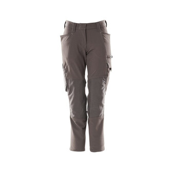 MASCOT® Accelerate Hose, Damen,DIAMOND, Knietaschen,Stretch Hose, Diamond Fit ist speziell für Frauen designt, die bei mehr als 20cm Unterschied zwischen ihrem Taillen- und Hüftmaß liegen, Der Stretchstoff ist in alle Richtungen elastisch und bietet eine unübertroffene Bewegungsfreiheit, wo nichts spannt oder stört, Der multifunktionelle Stretchstoff kombiniert ein niedriges Gewicht mit sehr hoher Strapazierfähigkeit und ist darüber hinaus wasserabweisend, Effektive Belüftung des Kniebereichs durch Reißverschlussöffnung innen am Hosenbein, Das Produkt ist für Industriewäsche geeignet, Die Knietaschen aus strapazierfähigem CORDURA®-Gewebe sind regulierbar, so dass der Knieschutz immer optimal platziert ist, Zertifiziert für die Verwendung zusammen mit dem MASCOT-Kniepolstertyp SHORT oder LONG, da die Kniepolstertasche höhenverstellbar ist
