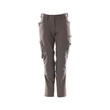 MASCOT® Accelerate Hose, Damen,DIAMOND, Knietaschen,Stretch Hose, Diamond Fit ist speziell für Frauen designt, die bei mehr als 20cm Unterschied zwischen ihrem Taillen- und Hüftmaß liegen, Der Stretchstoff ist in alle Richtungen elastisch und bietet eine unübertroffene Bewegungsfreiheit, wo nichts spannt oder stört, Der multifunktionelle Stretchstoff kombiniert ein niedriges Gewicht mit sehr hoher Strapazierfähigkeit und ist darüber hinaus wasserabweisend, Effektive Belüftung des Kniebereichs durch Reißverschlussöffnung innen am Hosenbein, Das Produkt ist für Industriewäsche geeignet, Die Knietaschen aus strapazierfähigem CORDURA®-Gewebe sind regulierbar, so dass der Knieschutz immer optimal platziert ist, Zertifiziert für die Verwendung zusammen mit dem MASCOT-Kniepolstertyp SHORT oder LONG, da die Kniepolstertasche höhenverstellbar ist