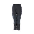 MASCOT® Accelerate Hose, Damen,DIAMOND, Knietaschen,Stretch Hose, Diamond Fit ist speziell für Frauen designt, die bei mehr als 20cm Unterschied zwischen ihrem Taillen- und Hüftmaß liegen, Der Stretchstoff ist in alle Richtungen elastisch und bietet eine unübertroffene Bewegungsfreiheit, wo nichts spannt oder stört, Der multifunktionelle Stretchstoff kombiniert ein niedriges Gewicht mit sehr hoher Strapazierfähigkeit und ist darüber hinaus wasserabweisend, Effektive Belüftung des Kniebereichs durch Reißverschlussöffnung innen am Hosenbein, Das Produkt ist für Industriewäsche geeignet, Die Knietaschen aus strapazierfähigem CORDURA®-Gewebe sind regulierbar, so dass der Knieschutz immer optimal platziert ist, Zertifiziert für die Verwendung zusammen mit dem MASCOT-Kniepolstertyp SHORT oder LONG, da die Kniepolstertasche höhenverstellbar ist