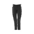 MASCOT® Bundhose, Damen-Passform, Diamond, Stretch, Hat ein wasserabweisendes Finish. Vier-Wege-Stretchstoff mit geringem Gewicht und hoher Strapazierfähigkeit. Der Stoff ist fast nicht auf der Haut zu spüren, da die Taschen im Design integriert sind