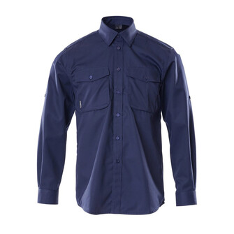 MASCOT® Crossover Mesa Hemd, Moderne, körpernahe Passform mit viel Bewegungsfreiheit, Knopfleiste, Kragen mit verdecktem Button-Down, Ärmel können hochgekrempelt und mit Knopf befestigt werden, Verstärkte Ärmelschlitze, Regulierbare Manschetten