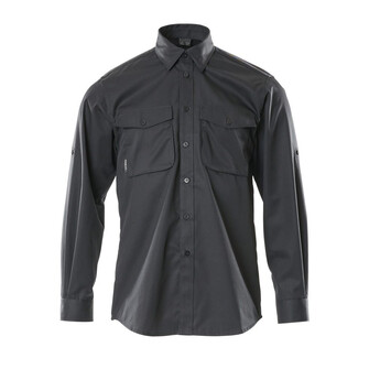 MASCOT® Crossover Mesa Hemd, Moderne, körpernahe Passform mit viel Bewegungsfreiheit, Knopfleiste, Kragen mit verdecktem Button-Down, Ärmel können hochgekrempelt und mit Knopf befestigt werden, Verstärkte Ärmelschlitze, Regulierbare Manschetten