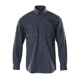 MASCOT® Crossover Mesa Hemd, Moderne, körpernahe Passform mit viel Bewegungsfreiheit, Knopfleiste, Kragen mit verdecktem Button-Down, Ärmel können hochgekrempelt und mit Knopf befestigt werden, Verstärkte Ärmelschlitze, Regulierbare Manschetten