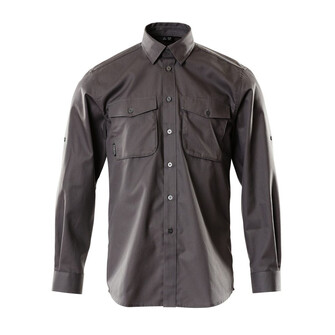 MASCOT® Crossover Mesa Hemd, Moderne, körpernahe Passform mit viel Bewegungsfreiheit, Knopfleiste, Kragen mit verdecktem Button-Down, Ärmel können hochgekrempelt und mit Knopf befestigt werden, Verstärkte Ärmelschlitze, Regulierbare Manschetten