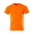 MASCOT® Crossover Calais T-shirt, Kombinieren Sie Ihre Warnschutzkleidung mit einem Oberteil aus fluoreszierendem Material ohne Reflexe, CoolDry ist ein äußerst feuchtigkeitstransportierendes Material, das Feuchtigkeit vom Körper weg und an die Außenseite der Kleidung leitet, wo sie schnell verdampft, CoolDry ist extrem schnelltrocknend, wodurch das Auskühlen des Körpers verhindert wird, Moderne, körpernahe Passform mit viel Bewegungsfreiheit, Rippenbündchen am Hals, Die Nähte im Nacken sind mit einem weichem, gepolstertem Material verdeckt, so dass diese nicht stören